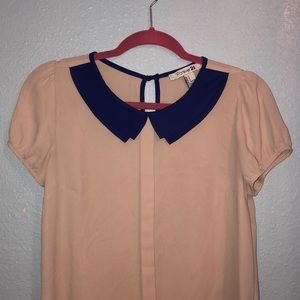 Vintage looking collared blouse
